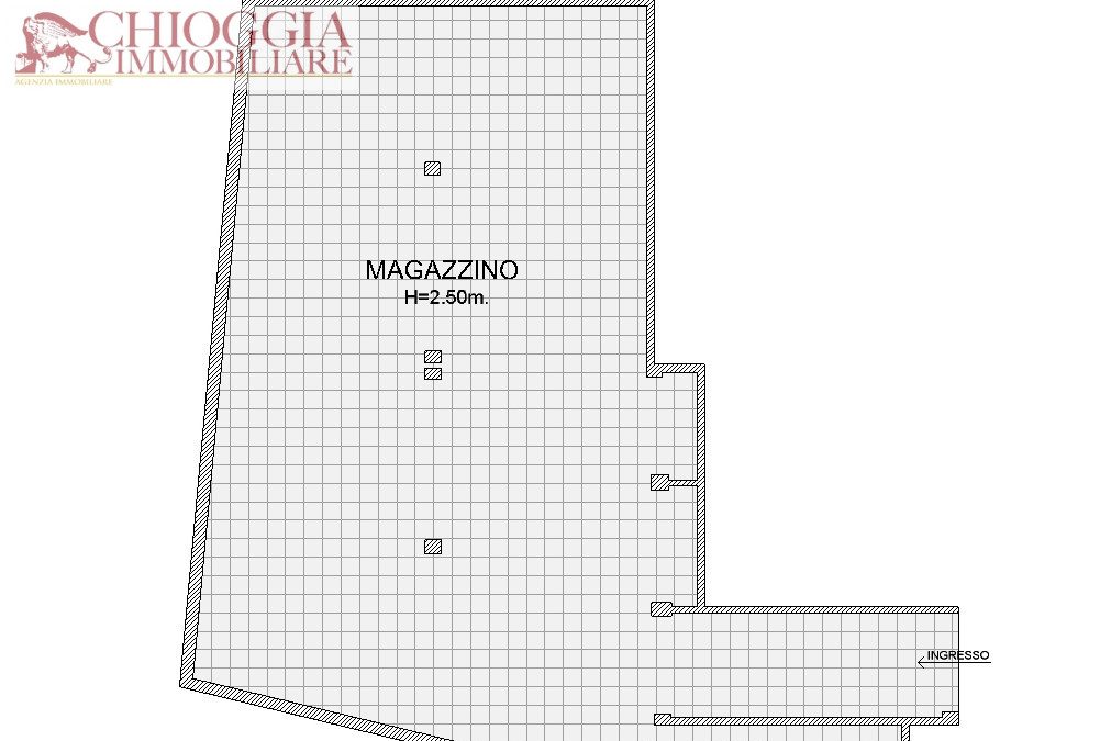 RIF.280 – SOTTOMARINA, MAGAZZINO/GARAGE IN VIALE MEDITERRANEO