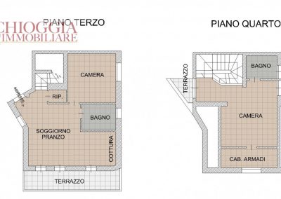 RIF.132 - SOTTOMARINA, ATTICO DI RECENTE COSTRUZIONE CON GARAGE DOPPIO